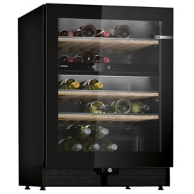 Frigorifero da vino Bosch KWK16ABGB con porta in vetro, 120 L, con illuminazione a LED