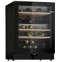 Frigorifero da vino Bosch KWK16ABGB con porta in vetro, 120 L, con illuminazione a LED