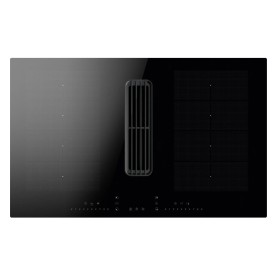 Amica DHKI 752 880 C EEK: A Cappa aspirante per piano cottura a induzione, larghezza 83 cm, 590 m³/h, Slider SensorTouch