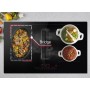 Amica DHKI 752 880 C EEK: A Cappa aspirante per piano cottura a induzione, larghezza 83 cm, 590 m³/h, Slider SensorTouch