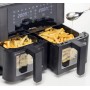 Ariete 4631 Friggitrice ad aria Doppia 9L, 2400W, Capacità totale 9L, 11 programmi, Multifunzione, Fino a 3,6 kg di fritto Temp