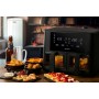 Ariete 4631 Friggitrice ad aria Doppia 9L, 2400W, Capacità totale 9L, 11 programmi, Multifunzione, Fino a 3,6 kg di fritto Temp