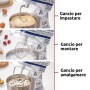 Ariete 1588 Impastatrice Capri, Planetaria, 7 velocità, 2400 Watt, 5,5 litri, Tazza Acciaio Inox (00C15880CAR0)