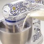 Ariete 1588 Impastatrice Capri, Planetaria, 7 velocità, 2400 Watt, 5,5 litri, Tazza Acciaio Inox (00C15880CAR0)