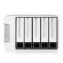 TerraMaster F5-422 server NAS e di archiviazione Desktop Intel® Celeron® J3455 4 GB DDR3 0 TB Grigio