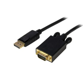 StarTech.com Cavo da DisplayPort a VGA da 1,8 m - Cavo adattatore da DisplayPort a VGA attivo - Video 1080p - Cavo  (DP2VGAMM6B) StarTech.com Cavo da DisplayPort a VGA da 1,8 m - Cavo adattatore da DisplayPort a VGA attivo - Video 1080p - Cavo  (DP2VGAMM6B)