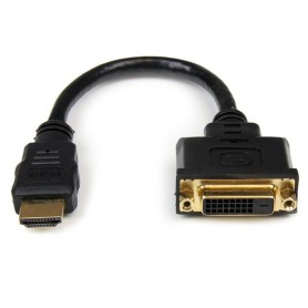 StarTech.com Adattatore cavo video HDMI a DVI-D da 20 cm - HDMI maschio a DVI femmina (HDDVIMF8IN) StarTech.com Adattatore cavo video HDMI a DVI-D da 20 cm - HDMI maschio a DVI femmina (HDDVIMF8IN)