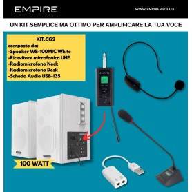 Empire Media KIT.CG2 sistema per microfono senza fili (KIT.CG2)