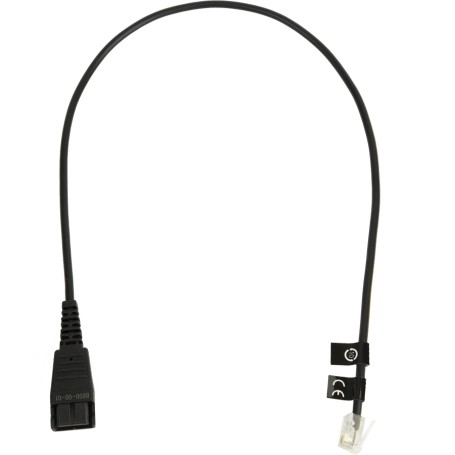 Jabra 8800-00-01 cavo telefonico 0,5 m Nero (8800-00-01)