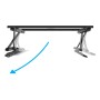 B-Tech BT8443/B Supporto TV a parete 190,5 cm (75") Nero