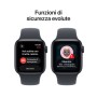 Apple Watch SE (3nd generation) SE 3 GPS 40mm Cassa Alluminio Mezzanotte con Sport Band Mezzanotte - S/M (MEH94QL/A)