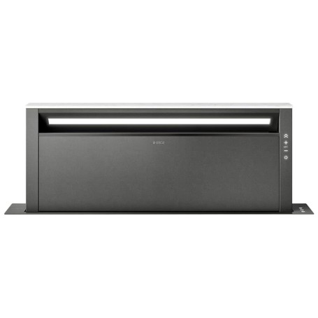 Elica GETUP NAKED/A/90 Cappa da tavolo downdraft, aspirante, effetto ghisa, copribile, PRF0162869