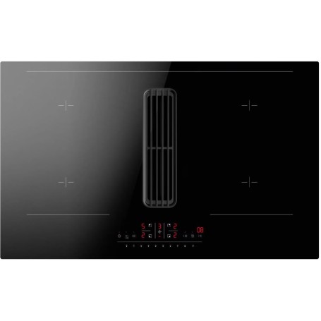 Amica DHKI 752 800 C Piano cottura a induzione con cappa aspirante, larghezza 83 cm, 362 m³/h, TouchControl