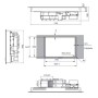 Amica DHKI 752 800 C Piano cottura a induzione con cappa aspirante, larghezza 83 cm, 362 m³/h, TouchControl