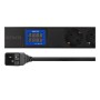 Deltaco GT-8641 prolunghe e multiple 2 m 7 presa(e) AC Interno Nero (10133010)