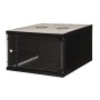 Link Accessori LK1907U66N rack 6U Da parete Nero (LK1907U66N)