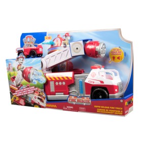 Spin Master PAWPatrol-Fire Rescue-Deluxe Feuerwehr Fahrzeug (6072600)