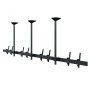Hagor 3314 Supporti a parete per TV 165,1 cm (65") Soffitto Nero