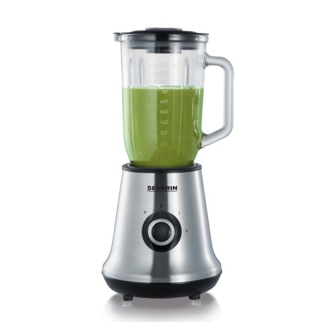Severin SM 3734 frullatore 1 L Frullatore da tavolo 500 W Nero, Acciaio inossidabile (SM 3734)