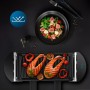Cecotec 03264 griglia per raclette 2 persona(e) 320 W Nero