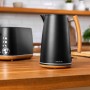 Cecotec 01479 bollitore elettrico 1,7 L 3000 W Nero, Legno