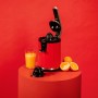 Cecotec Xqueeze RetroJuice 600 Estrattore di succo 600 W Nero, Rosso, Acciaio inox (3899)