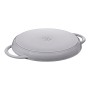 Staub Grillpfanne induktion rund 30cm Graphit-grau (40511-782-0)