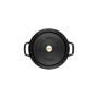 Staub Cocotte - Einzelpfanne - Schwarz - Eisenguss - 4,6 l - 1 Stück(e) - 26 cm (40509-310-0)