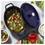 Staub Cocotte - Einzelpfanne - Blau - Eisenguss - 4,25 l - 1 Stück(e) - 29 cm (40510-288-0)