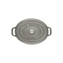 Staub Cocotte - Einzelpfanne - Grau - Eisenguss - 4,25 l - 1 Stück(e) - 29 cm (40509-317-0)