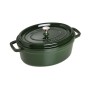 Staub Cocotte - Einzelpfanne - Grün - Eisenguss - 6,5 l - 1 Stück(e) - 33 cm (40509-691)