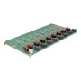 Delock M.2 Testboard für 8 x NVMe Key M SSD mit SFF-8643 Anschluss (61073)