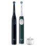 Oral-B iO Series 2 Elektrische Zahnbürste + 2. Handstück Night Black/ Forest Green (612418)
