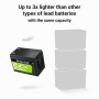 Green Cell CUBE LiFePO4 Spezial-Akku LiFePo-Block Schraubkontakt Li-Ion 12.8 V 200 (GC-LFPGC12V200AH)