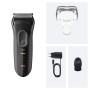 Braun Serie 3 3000S Rasoio Grigio (8700216735896)