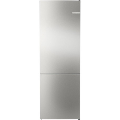 Bosch Serie 4 KGN492IAF , Frigorifero combinato da libera installazione, 203 x 70 cm, Acciaio spazzolato anti-impronta Classe A