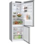 Bosch Serie 4 KGN492IAF , Frigorifero combinato da libera installazione, 203 x 70 cm, Acciaio spazzolato anti-impronta Classe A