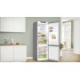 Bosch Serie 4 KGN492IAF , Frigorifero combinato da libera installazione, 203 x 70 cm, Acciaio spazzolato anti-impronta Classe A