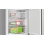 Bosch Serie 4 KGN492IAF , Frigorifero combinato da libera installazione, 203 x 70 cm, Acciaio spazzolato anti-impronta Classe A