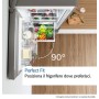 Bosch Serie 4 KGN492IAF , Frigorifero combinato da libera installazione, 203 x 70 cm, Acciaio spazzolato anti-impronta Classe A