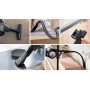 Bosch Akku-Staubsauger Unlimited 7 BSS715FRSH, kabellos, Knickrohr, Hygiene-Filter, 10 Jahre Motorgarantie, 2X 5.0 Ah Akku, Schn