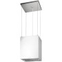 Küppersbusch DI 3800.0 W , cappa aspirante a isola, bianco/acciaio inox, 35 cm