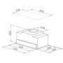 Küppersbusch DEL 6550.0 W , unità ventola da 53 cm, bianco, EEK: A+