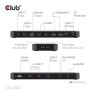 Club 3D Docking Quad-Display 14-1 USB-C 4K60Hz PD 100W - Digital/Daten - Digital/Display/Video (CSV-2540)