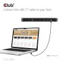 Club 3D Docking Quad-Display 14-1 USB-C 4K60Hz PD 100W - Digital/Daten - Digital/Display/Video (CSV-2540)