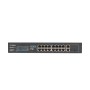 Lanberg RSFE-16P-2C-250 switch di rete Non gestito Gigabit Ethernet (10/100/1000) Supporto Power over Ethernet (PoE) 1U Nero