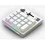 Glorious GMMK Wireless Numpad - Fox Switches, grau/weiß (GLO-GMMK-NP-FOX-W)