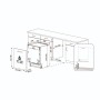Küppersbusch G 6500.0V , lavastoviglie da incasso, completamente integrata, 60 cm, EEK: E
