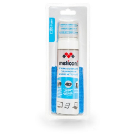 Meliconi C200 Foam LCD/LED/Plasma, LCD/TFT/Plasma Kit di pulizia dell'apparecchiatura 200 ml (621001)