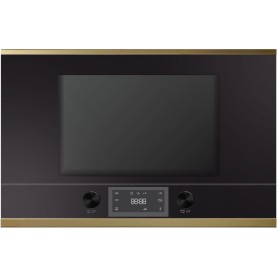 Küppersbusch MR 6330.0 S4 , forno a microonde, 38 cm, cerniera a destra, oro